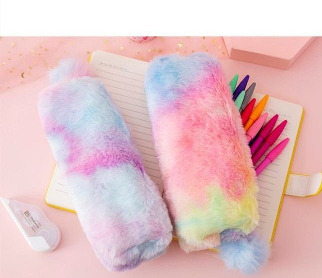 Kawaii Creative Gradient Color Pencil Case