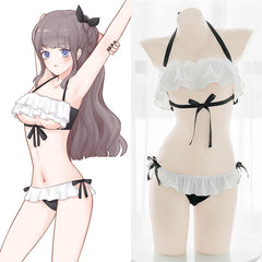 Japanese Bow Ruffles Lolita Underwear Set