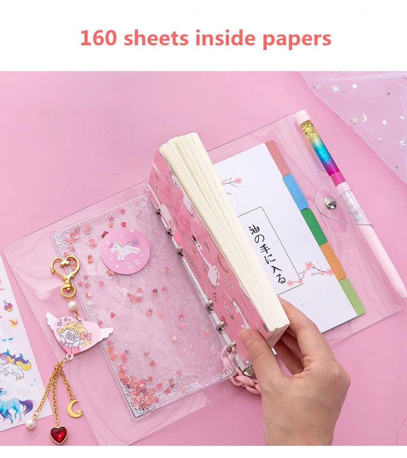 Kawaii Cherry Blossoms Diary Notebook Gift