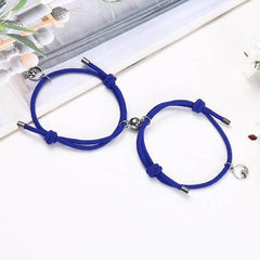 2pcs Couples Magnetic Attraction Bracelets