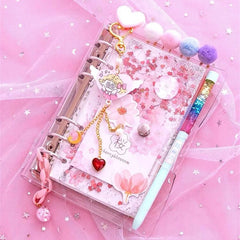 Kawaii Cherry Blossoms Diary Notebook Gift