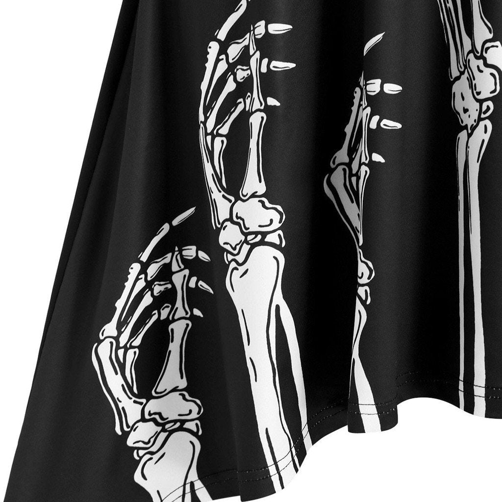 Gothic Dress Halter Retro Steampunk Sleeveless Dress