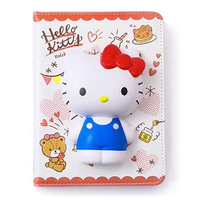 Kawaii Reduced Pressure Diary PU Leather Notebook