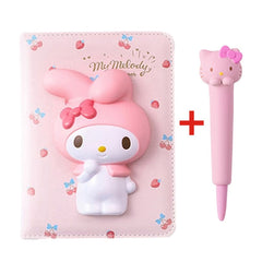 Kawaii Reduced Pressure Diary PU Leather Notebook