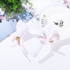 Cat Ear Bow Tie Bell Headwear