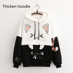 Harajuku Kawaii Cat Ear Hoodie