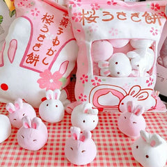 Kawaii Rabbit Bunny Plush Toys Pillow