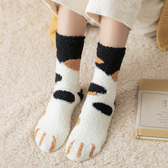 Funny Cute Style Cat Paw Socks