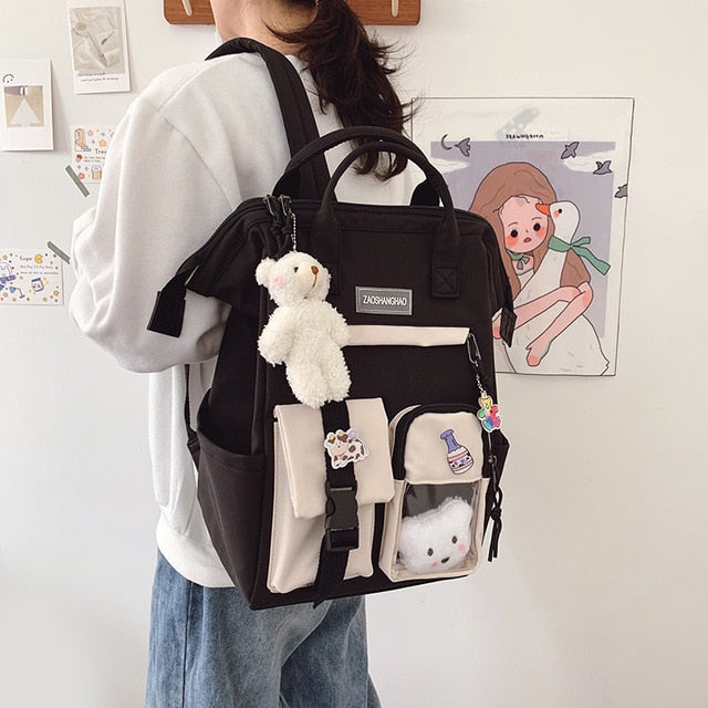 Kawaii Candy Colors Backpacks