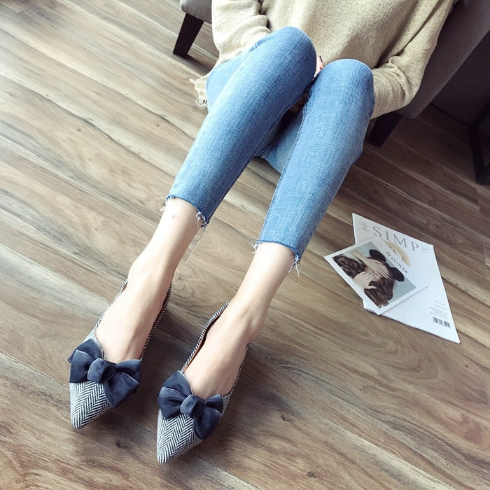 Pointed Toe Sweet Soft Sole Flat Shoes