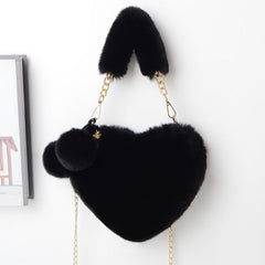 Handbags Heart Shaped Shoulder Bag