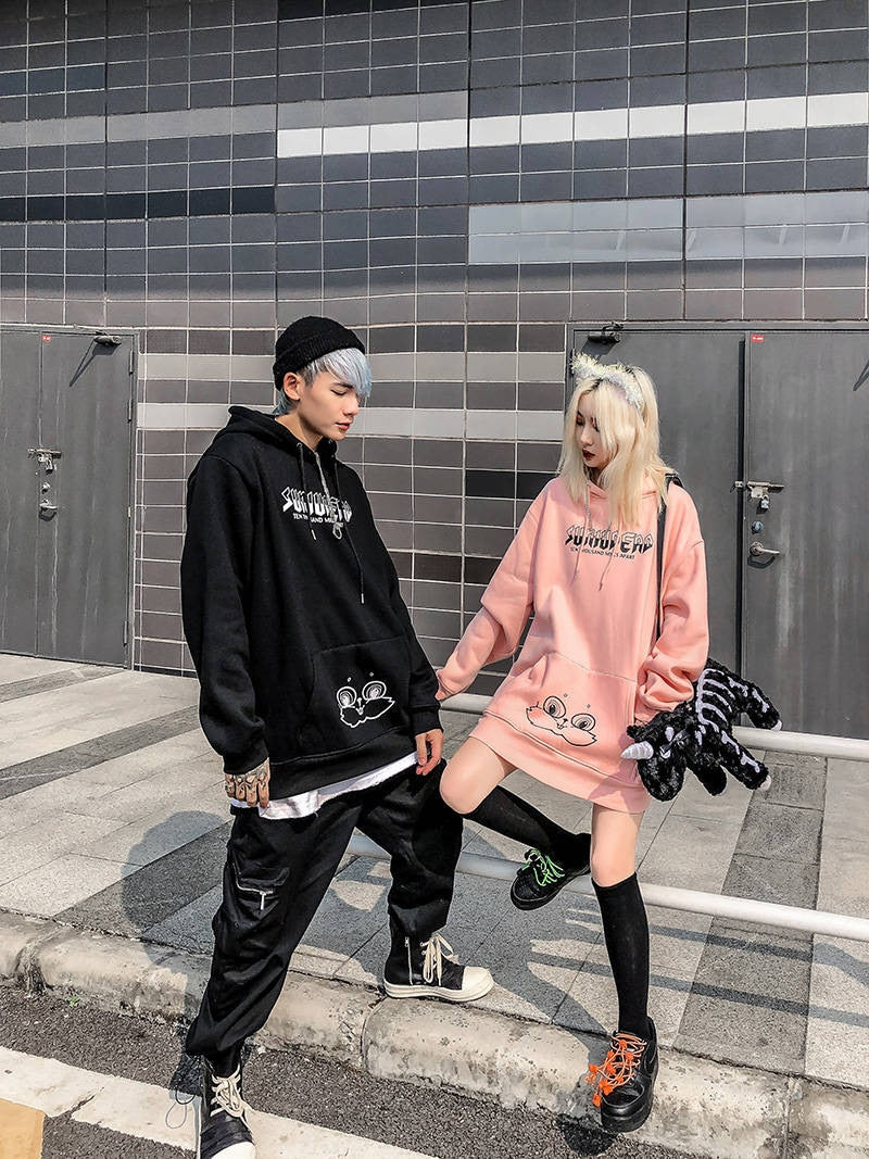 Kawaii Bunny Couple Hoodie