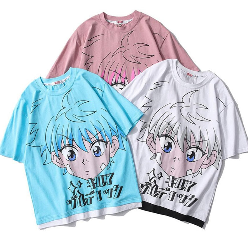 Japanese Harajuku Couple T-shirt