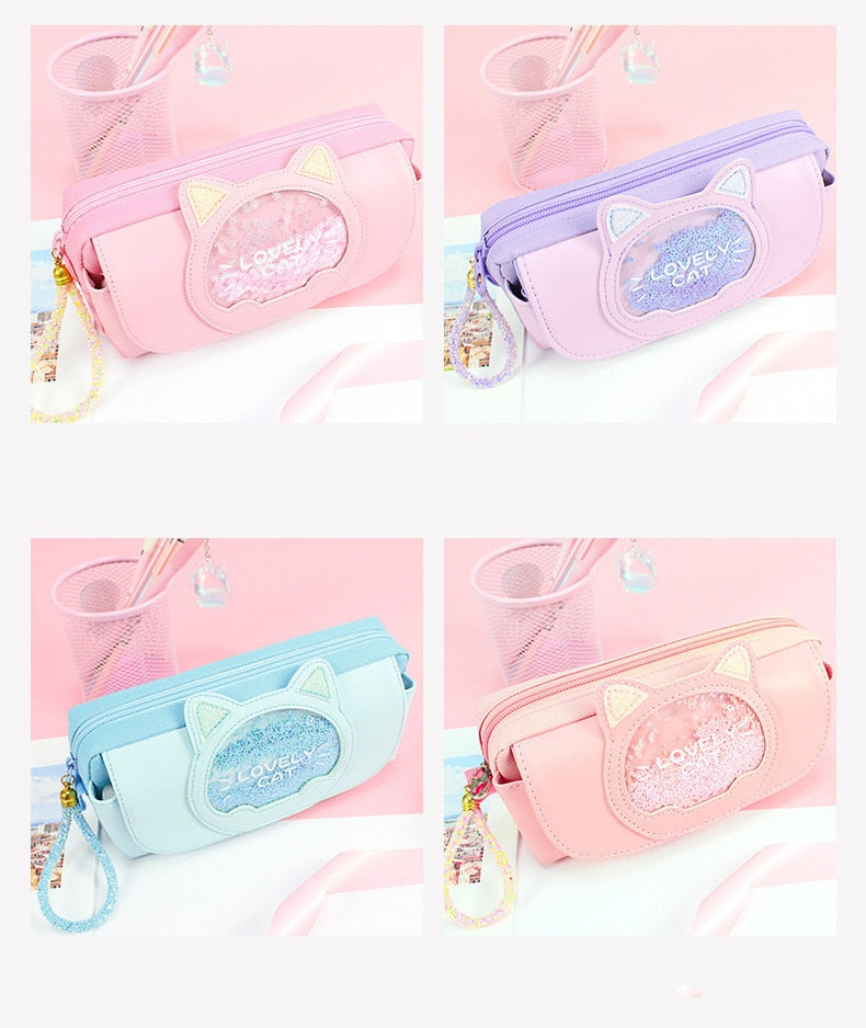 Cute Cat School Pencil Case