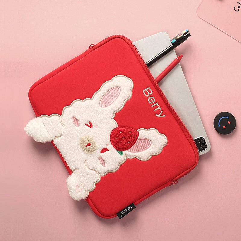 Cartoon Cute Creative Tablet Protective Bag