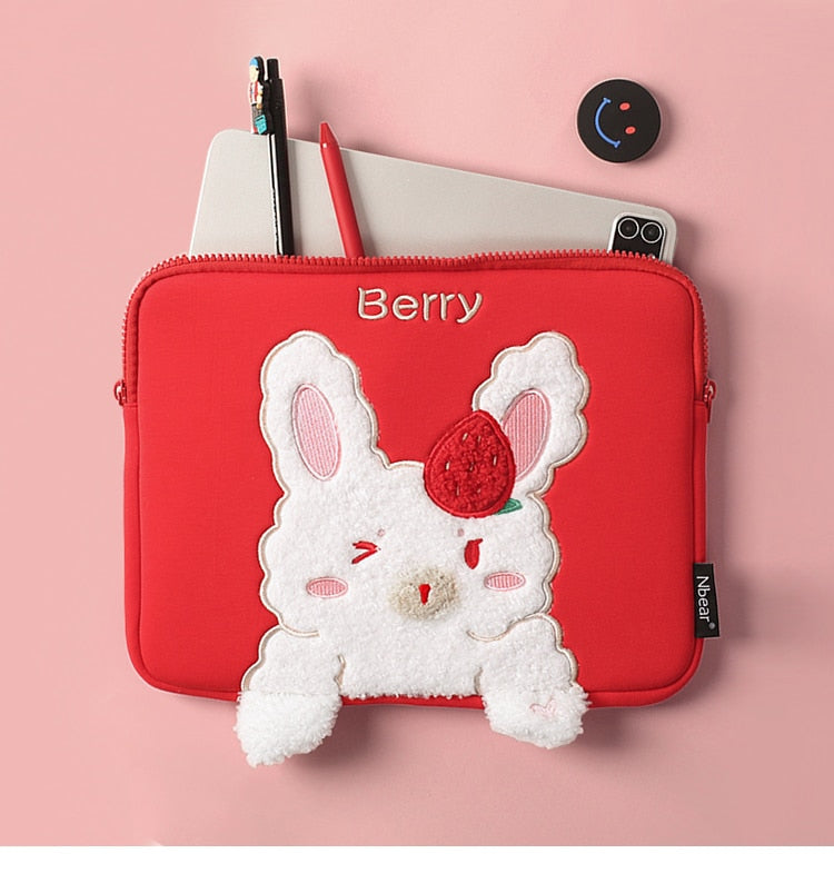 Cartoon Cute Creative Tablet Protective Bag