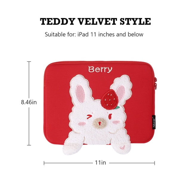 Cartoon Cute Creative Tablet Protective Bag