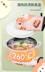 Kawaii Oven Silicone Gloves