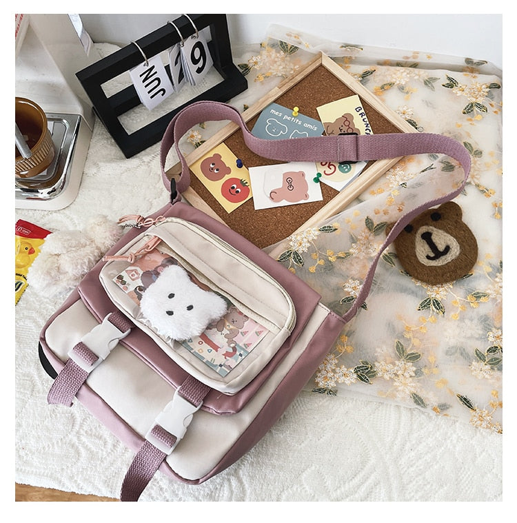 Kawaii Cat Messenger Bag