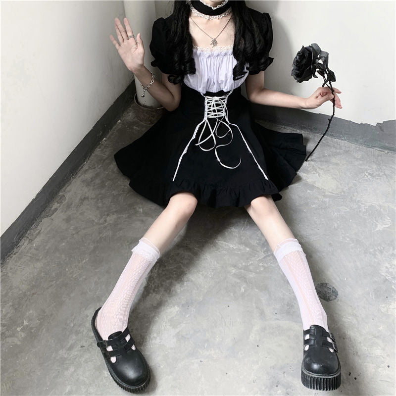 Japanese Lolita Gothic Harajuku Dress