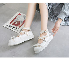 Lolita Japanese Lace Sweet Shoes