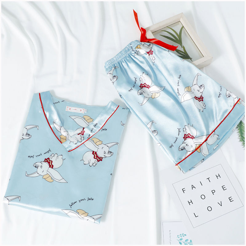 Cute Kawaii Heart print Pajama Set