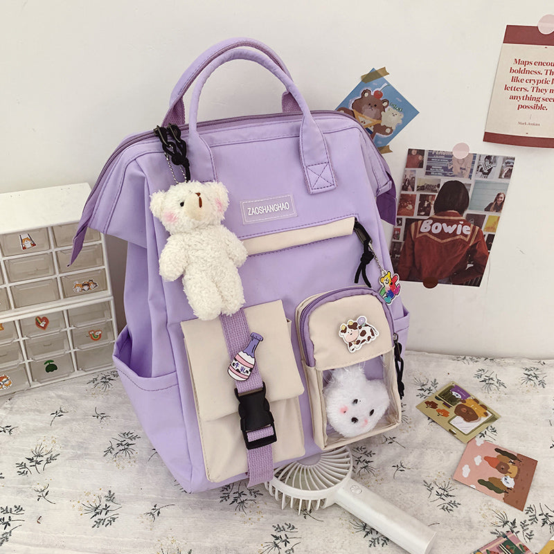 Kawaii Candy Colors Backpacks