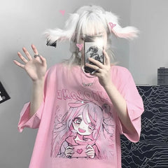 Harajuku Aesthetic Long T-shirt