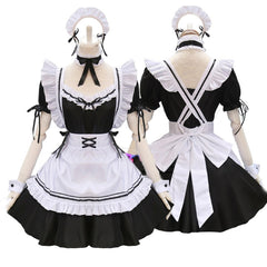 Cute Lolita Maid Costumes Japanese Outfit Dress