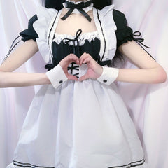 Cute Lolita Maid Costumes Japanese Outfit Dress