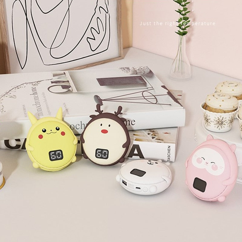 Cute Portable Rechargeable Hand Warmers