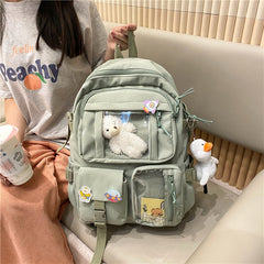 Cute Large Capacity Backpack Schoolbag