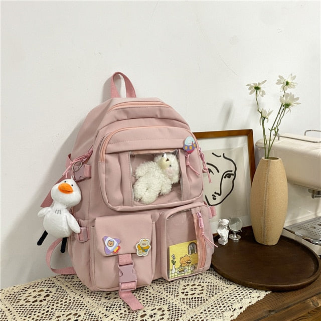 Cute Large Capacity Backpack Schoolbag