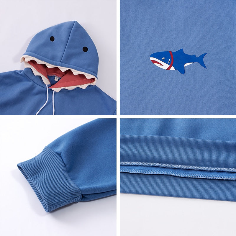 Funny Kawaii Shark Hoodies