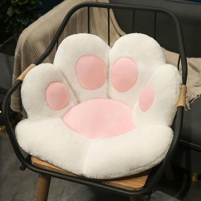 Kawaii Cat Paw Cushion Plush Pillow