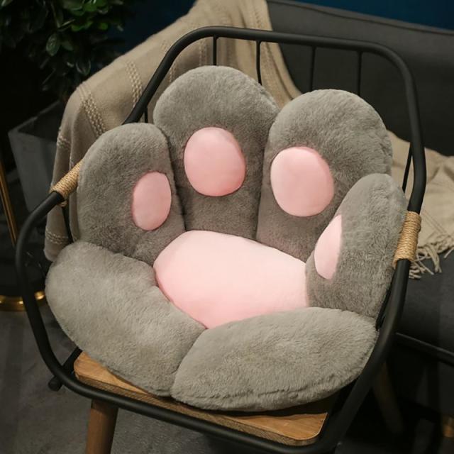 Kawaii Cat Paw Cushion Plush Pillow