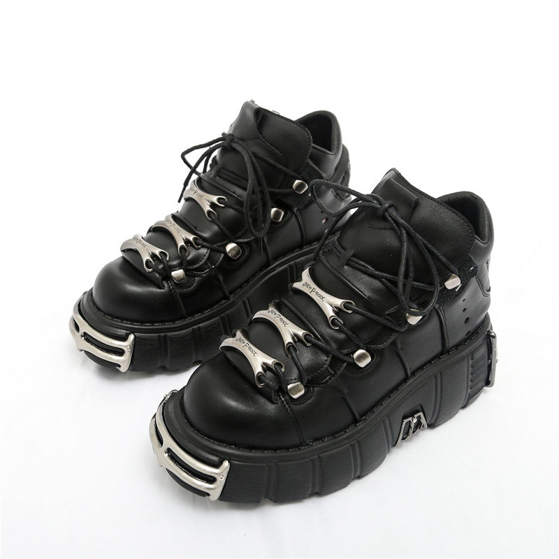 Punk Style Platform Sneakers Shoes