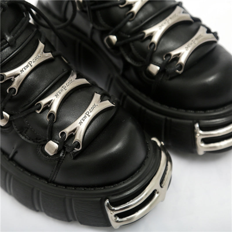 Punk Style Platform Sneakers Shoes