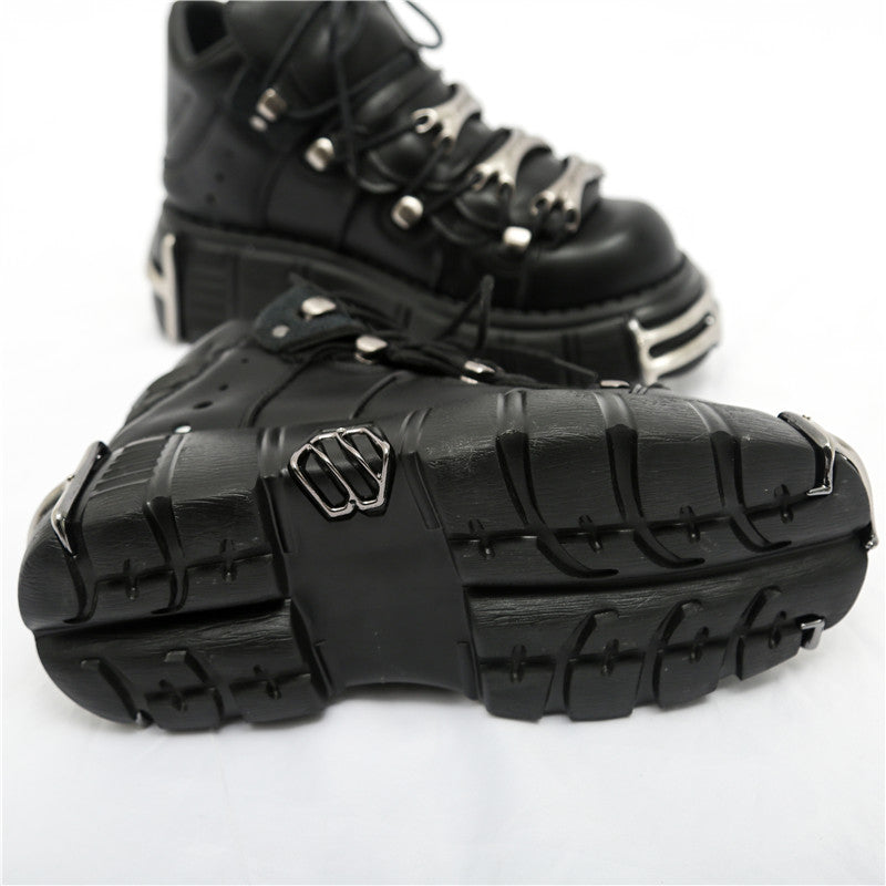 Punk Style Platform Sneakers Shoes