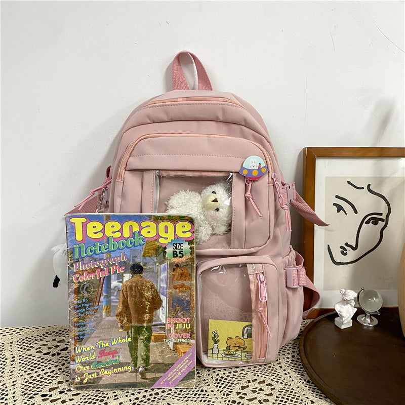 Cute Large Capacity Backpack Schoolbag