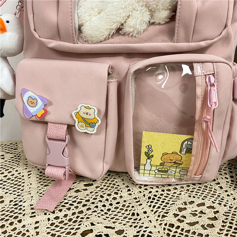 Cute Large Capacity Backpack Schoolbag