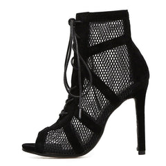 Basic Sandals Boots Pumps Mesh Lace-Up Shoes