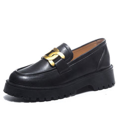 Preppy Style Moon Phil Loafers