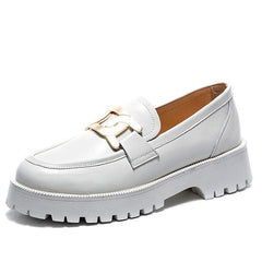 Preppy Style Moon Phil Loafers