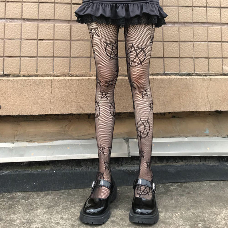 Fishnet Gothic Pantyhose Stockings