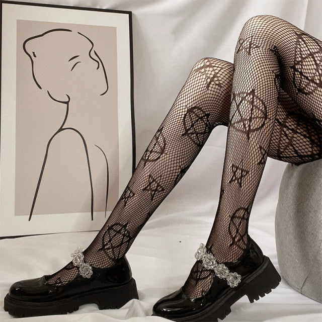 Fishnet Gothic Pantyhose Stockings