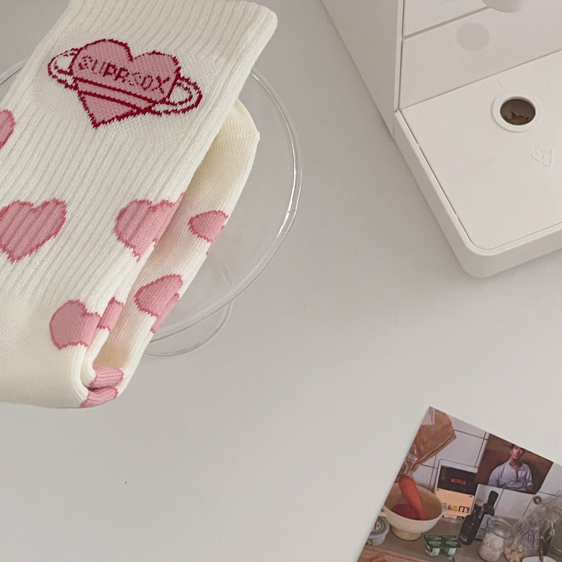 Ins Tide Love Cute Cotton Socks