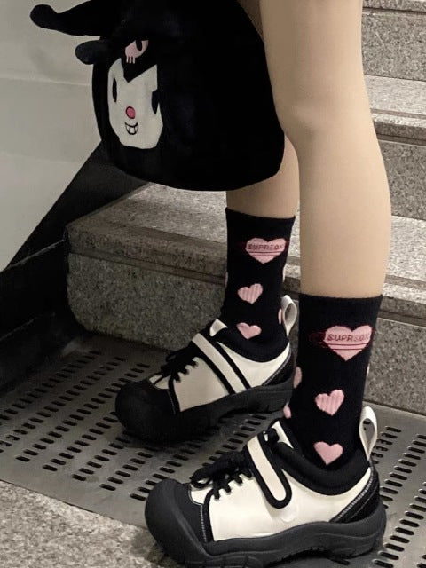 Ins Tide Love Cute Cotton Socks