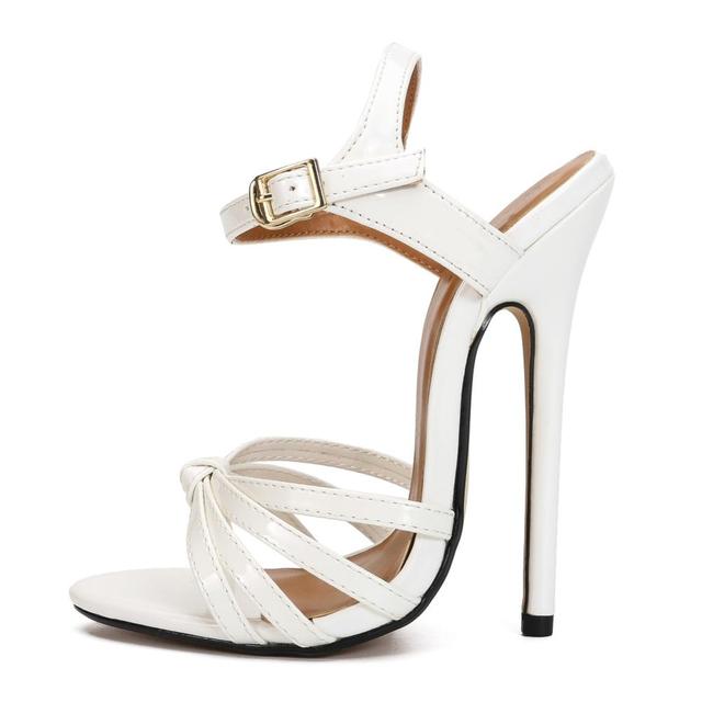 Sexy Ankle Straps High Heels Stiletto Sandals