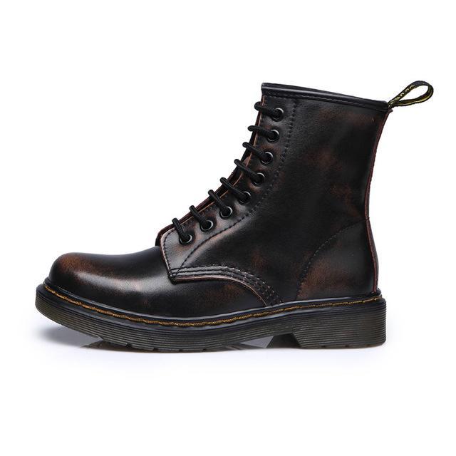 Winter Vintage Martin Combat Boots